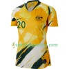 Australië Sam Kerr 20 Thuis Shirt Dames WK 2019